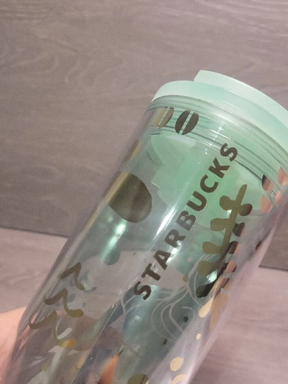 Starbucks 2020 Gold Mermaid Tumbler